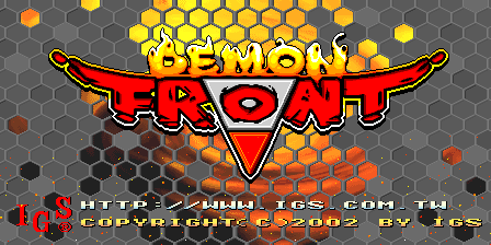 Demon Front (ver. 102) Title Screen